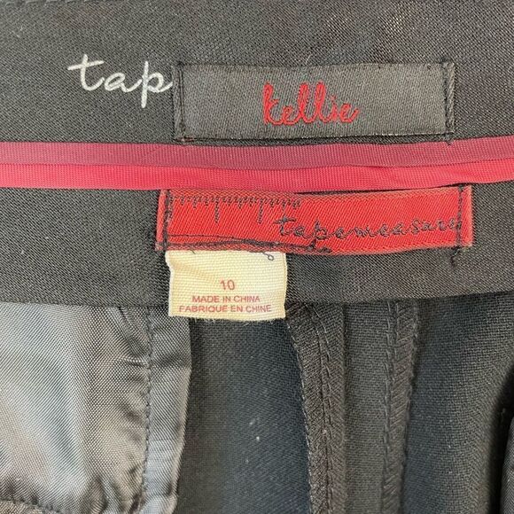Tapemeasure Black Slack Pants Size 10 EUC - Picture 5 of 7